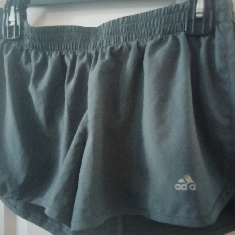Adidas Women's Dark Gray Athletic Shorts